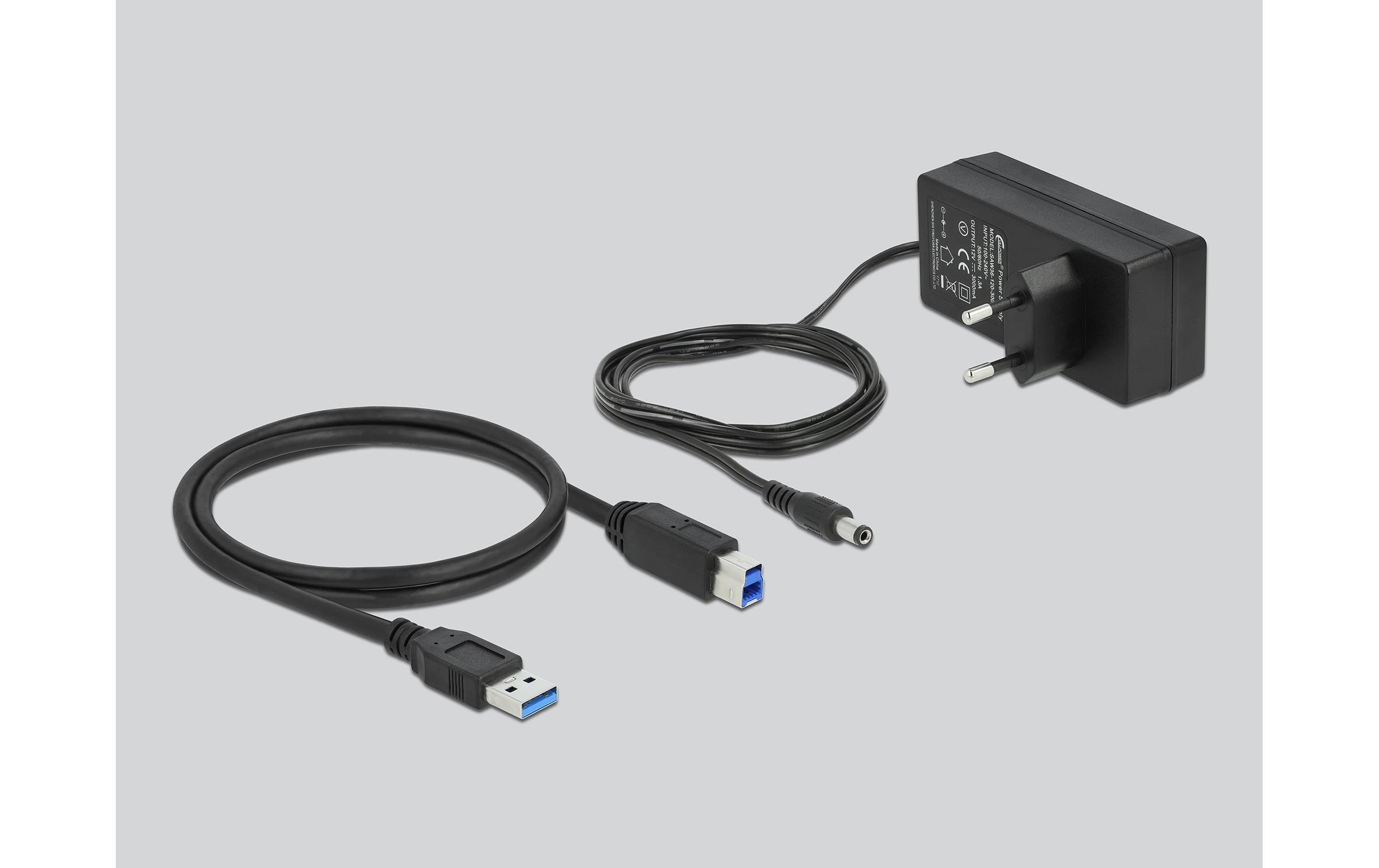 USB-Hub 63263 USB 3.0 - 4x USB-A / 2x LadeanschlussUSB-Hub mit einzeln aktivierbaren Anschlüssen