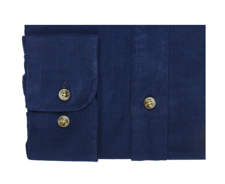 Chemise en velours Indigo - WAYNE