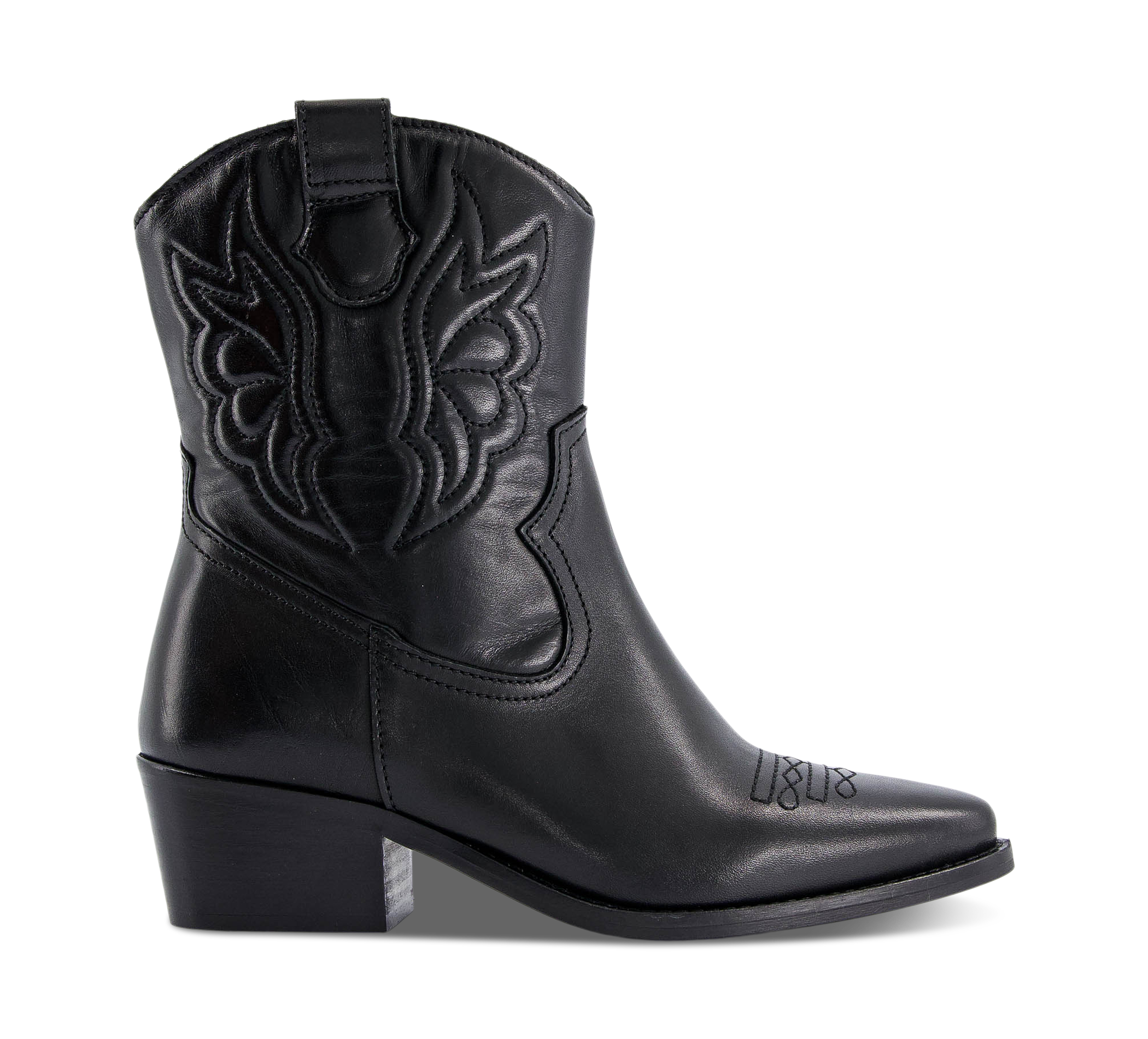1874 by Walder Klassische Stiefelette schwarz