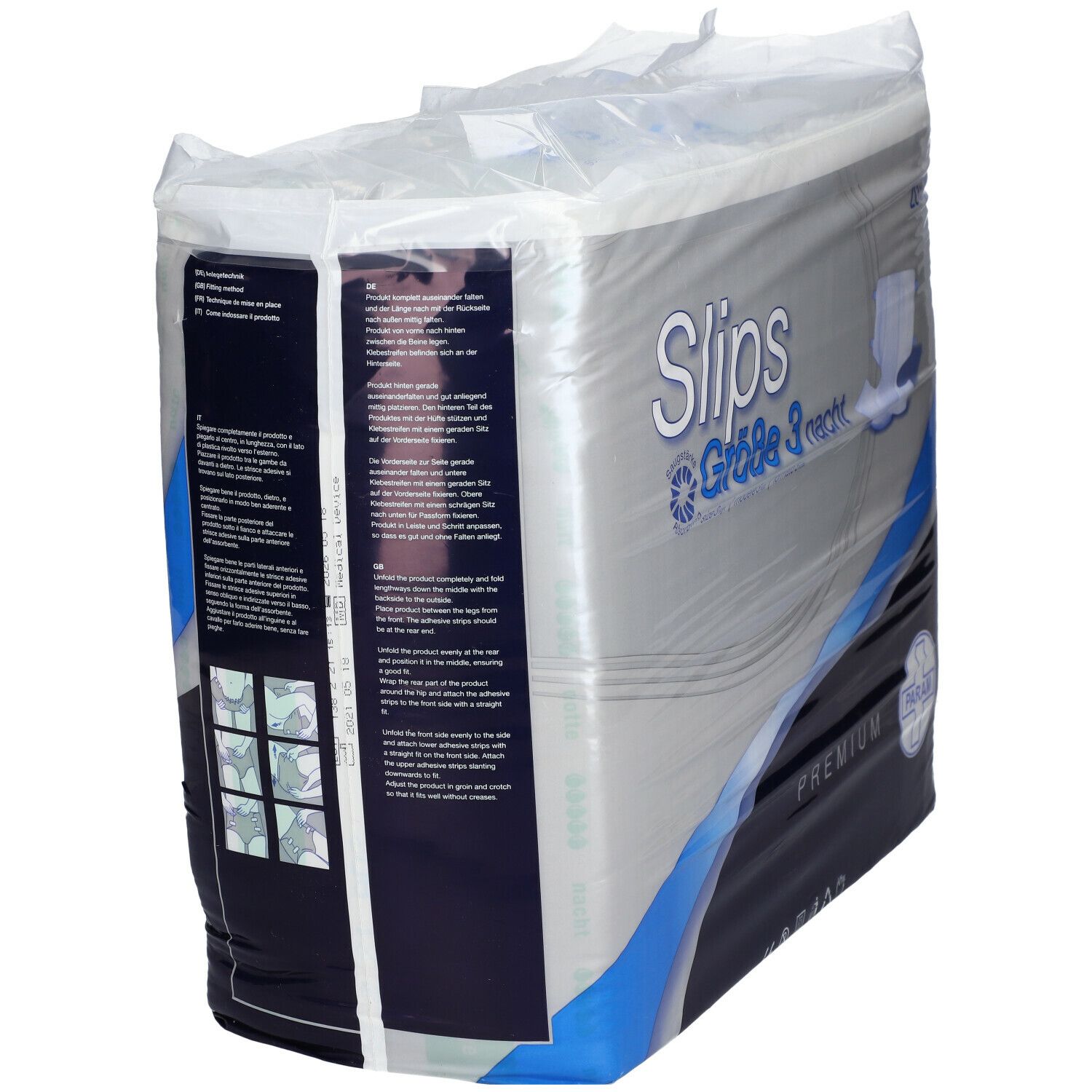 PARAM Slip Premium Größe 3 Nacht