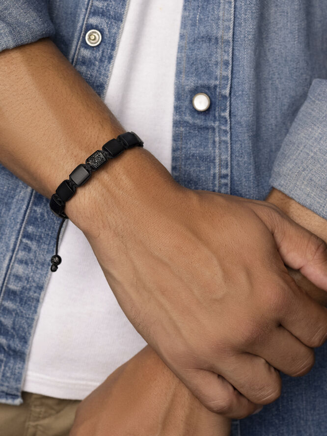 Nialaya The CZ Flatbead Collection - Matte Onyx Black
