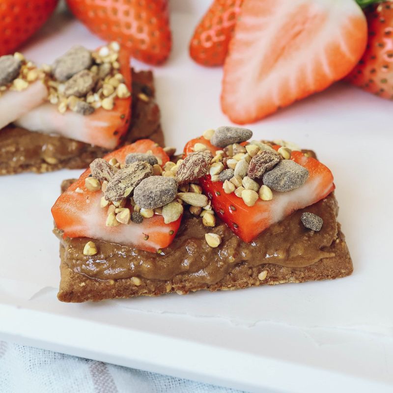 Skinnylove - Bio Boekweit Cracker Maanzaad - 72 Crackers - Glutenvrij