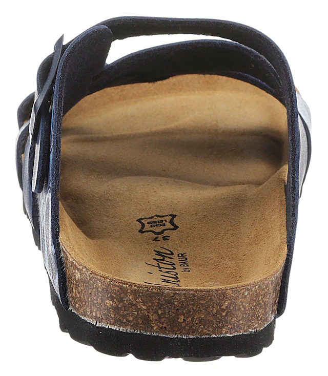 Aniston SHOES Pantolette  , Sommerschuh, Schlappen mit verstellbaren Schnallen