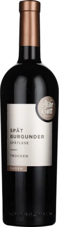 ALDE GOTT SPÄTBURGUNDER SPÄTLESE TROCKEN 75CL