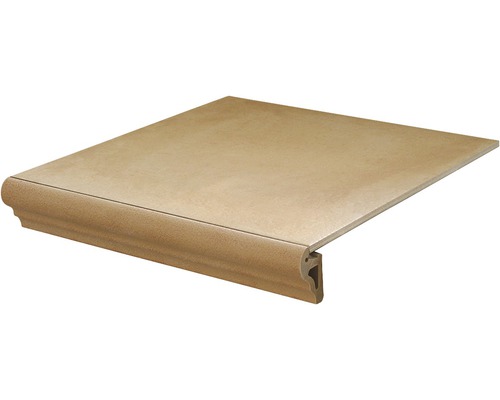 Porseleinen steengoed traptegel Rustiek Crema 33,15 x 33,15 cm