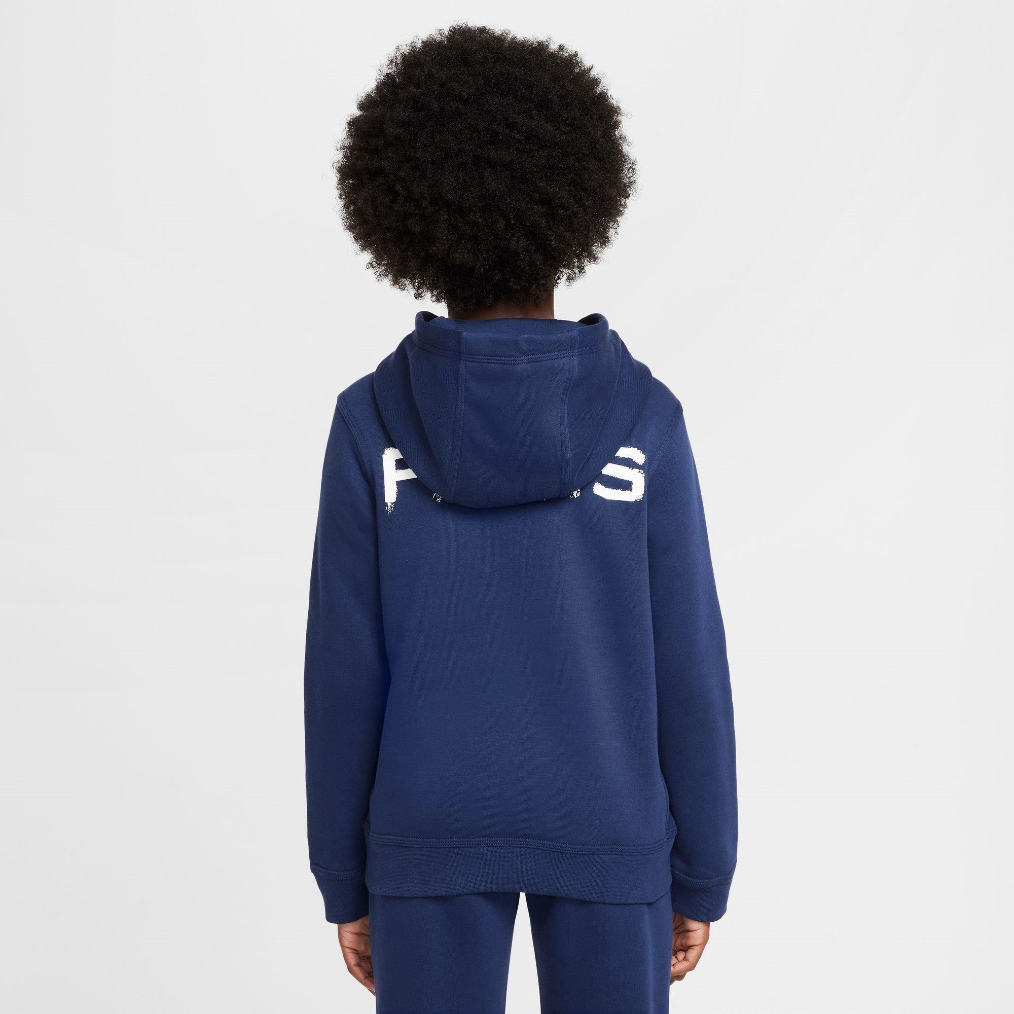 Nike Paris Saint Germain Pullover Hoodie Juniors