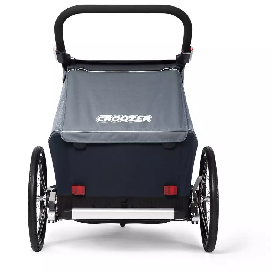 CROOZER Kinderfahrradanhänger Kid Vaaya 2 Graphite blue