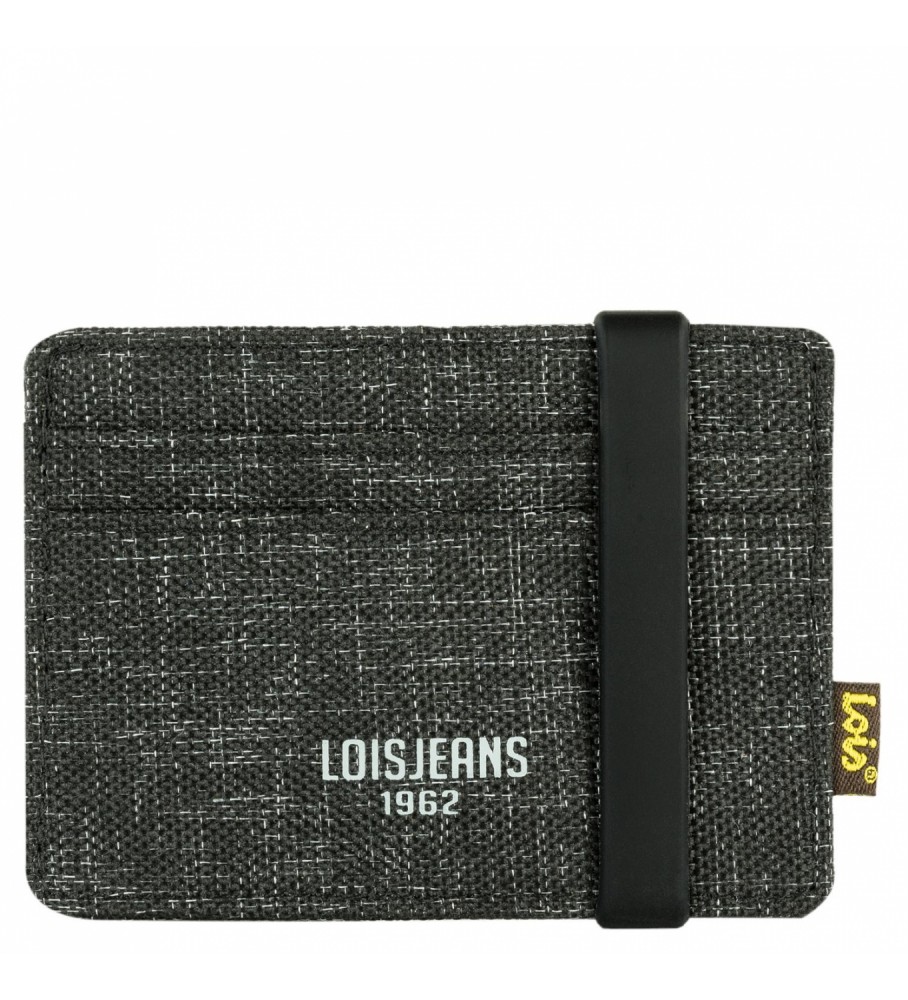 Porta-cartões Lois com proteção RFID LOIS 203698 preto