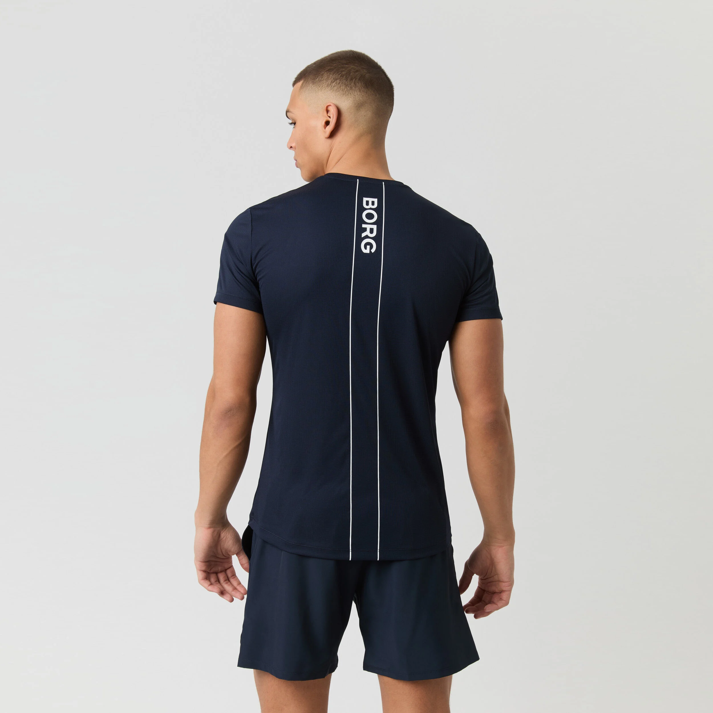 Björn Borg Ace Light T-shirt Hommes - Bleu Foncé