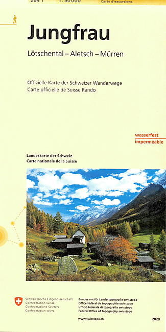 BUNDESAMT - 264T JUNGFRAU ECHELLE 1 50 000
