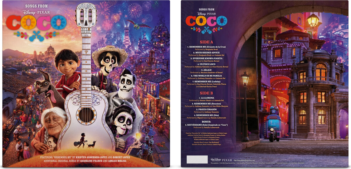Songs From Coco - Vinyl Lp