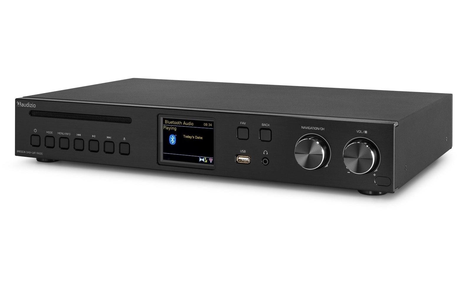 Internet Radio Brescia Schwarz<br>All-in-One-Musiksystem