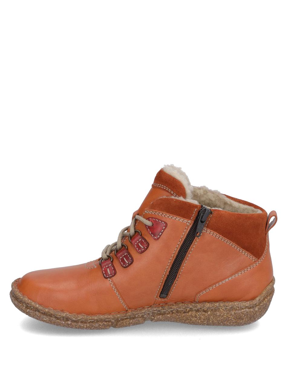Stiefelette Neele 57, orange-kombi