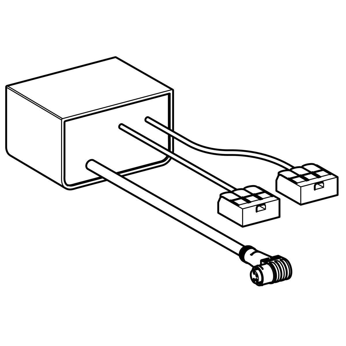Geberit voedingsapparaat 230 V / 12 V / 50 Hz, voor Geberit DuoFresh module, voor elektrische inbouwdoos