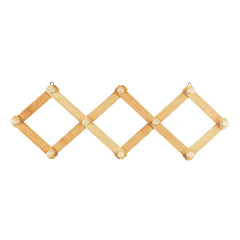 Porte manteau mural ajustable