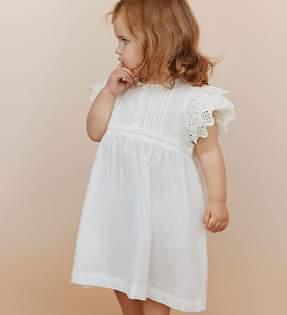 Sofie Schnoor Kleid - Jaylasb - Snow White m. Strickerei Anglais