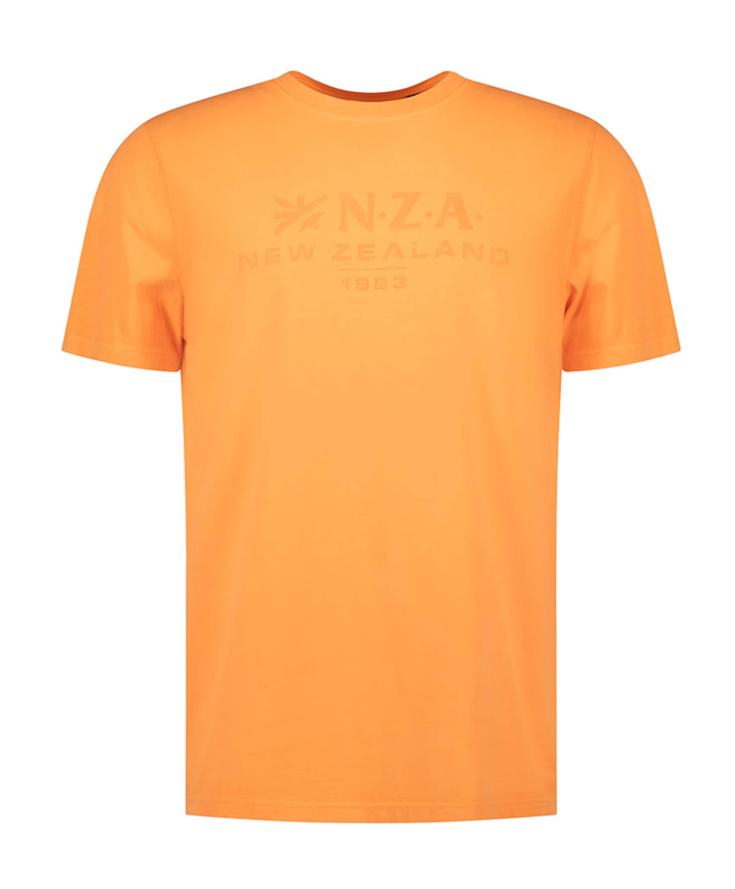 New Zealand Auckland Heren T-shirt oranje