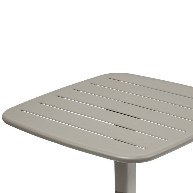 Table haute de jardin carrée ALEGORIA Café