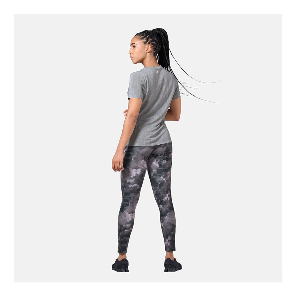 Odlo ZEROWEIGHT ENGINEERED CHILL-TEC - Maillot Femme stone grey melange