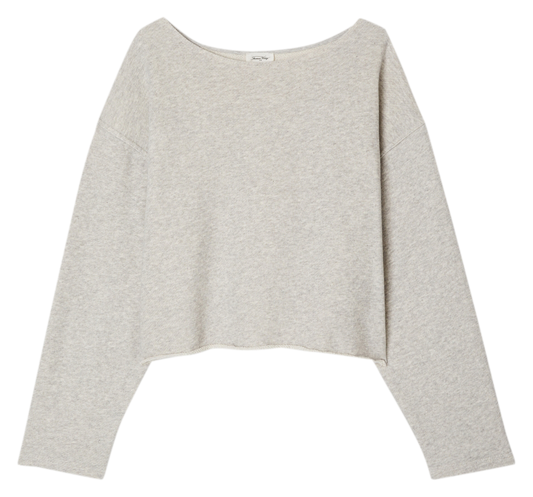 KODYTOWN - Sweat col bateau en coton bio| Gris