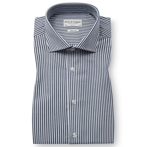 Bruun & Stengade Love Skjorte, Navy/White, 42