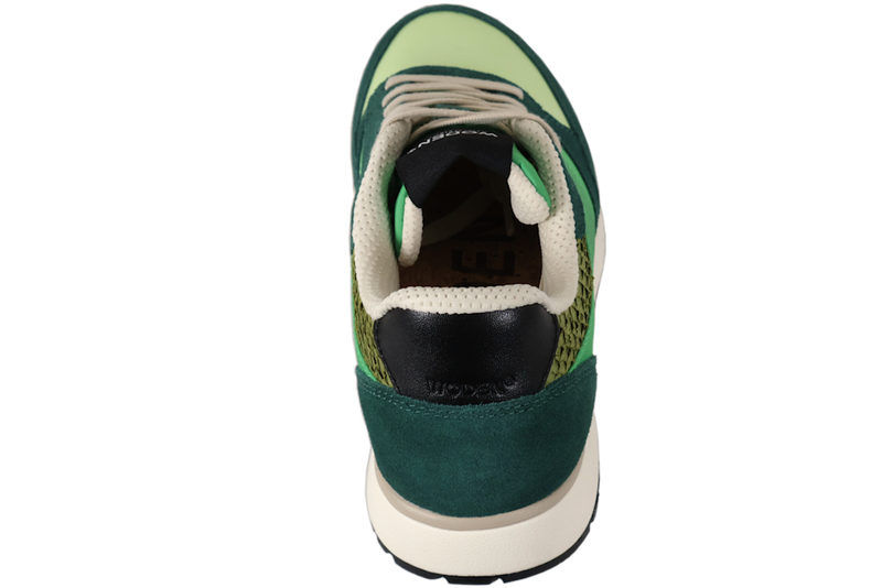 WODEN - RONJA SNEAKERS I GRØNT RUSKIND OG TEKSTIL