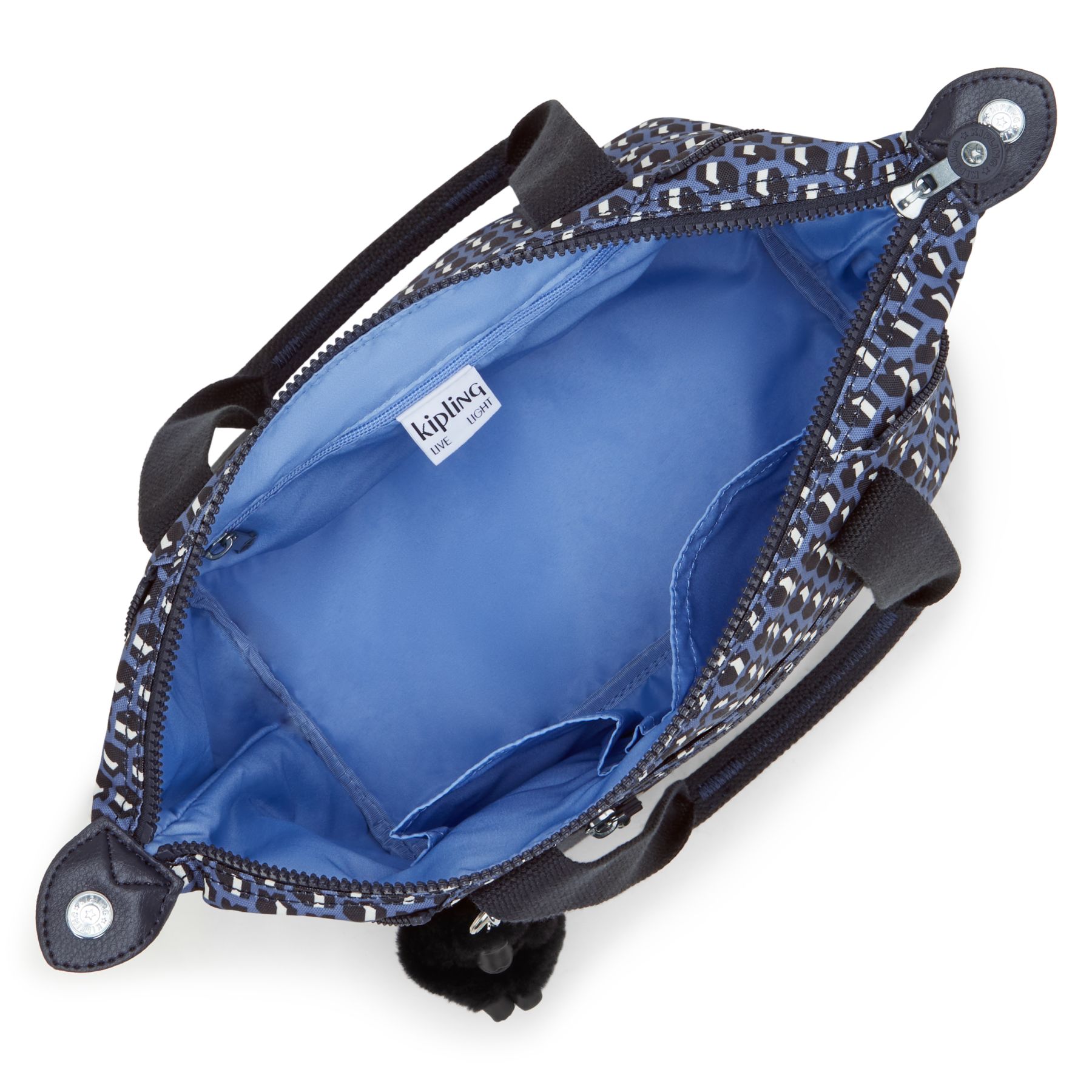 ART MINI Mini sac fourre-tout avec lanière amovible - 3D K Blue