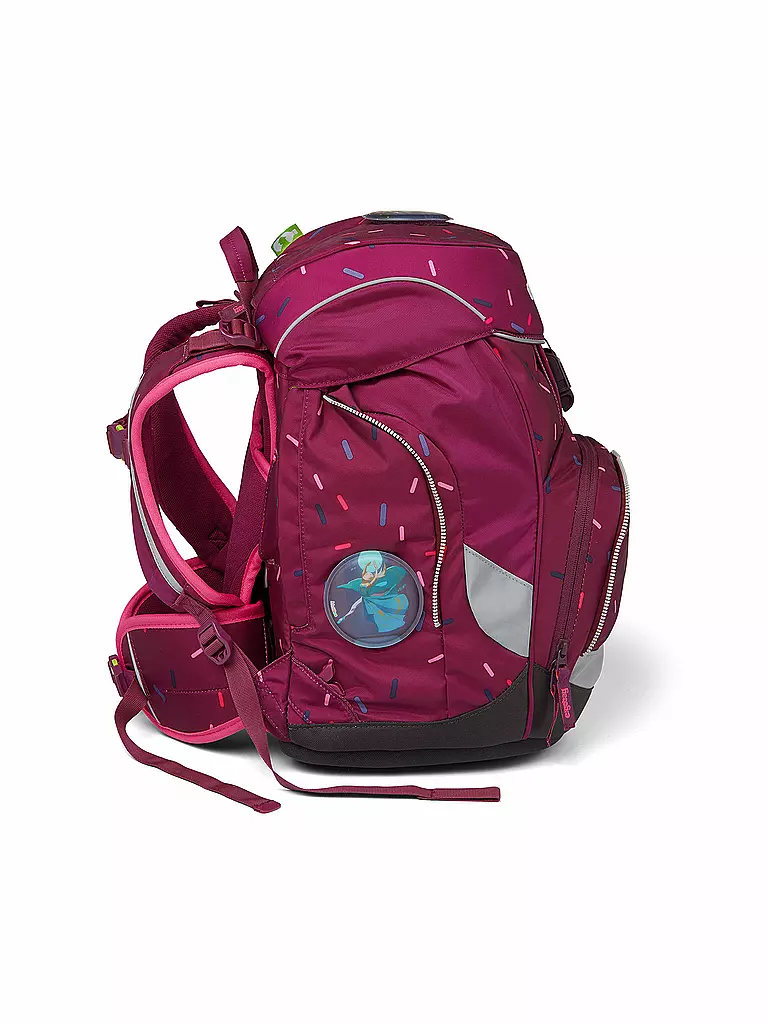ERGOBAG Schultaschen Set 6tlg Pack NussknackBär rot