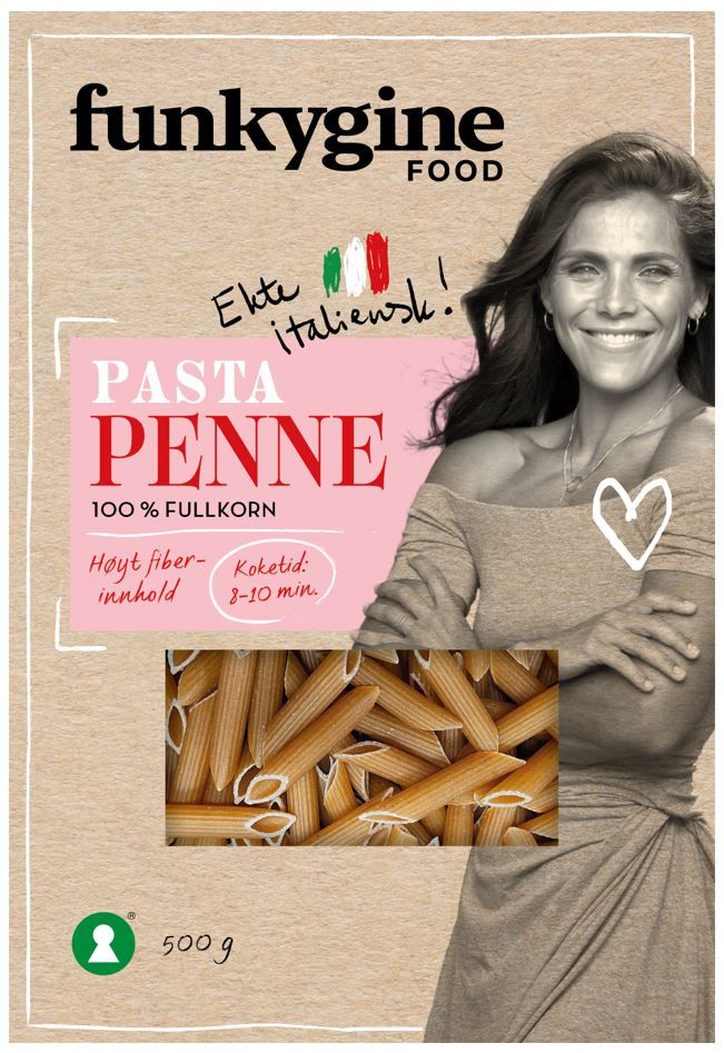 Funkygine Food Pasta Penne Fullkorn