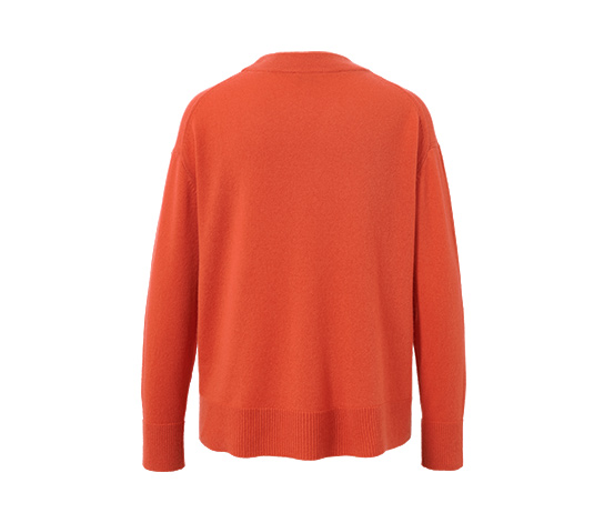 Feinstrick-Pullover mit Cashmere