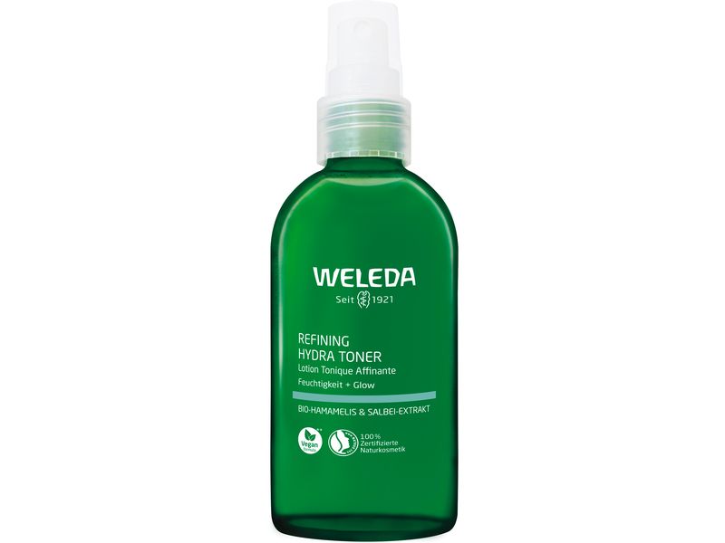 WELEDA Refining Hydra Toner 150 ml Porenverfeinernder Toner für normale bis Mischhaut