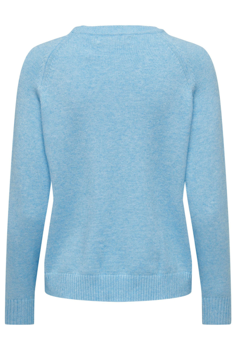 Only blauwe dames trui