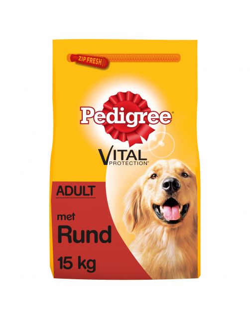Pedigree Adult - Hondenvoer - Rund Vlees 15 kg