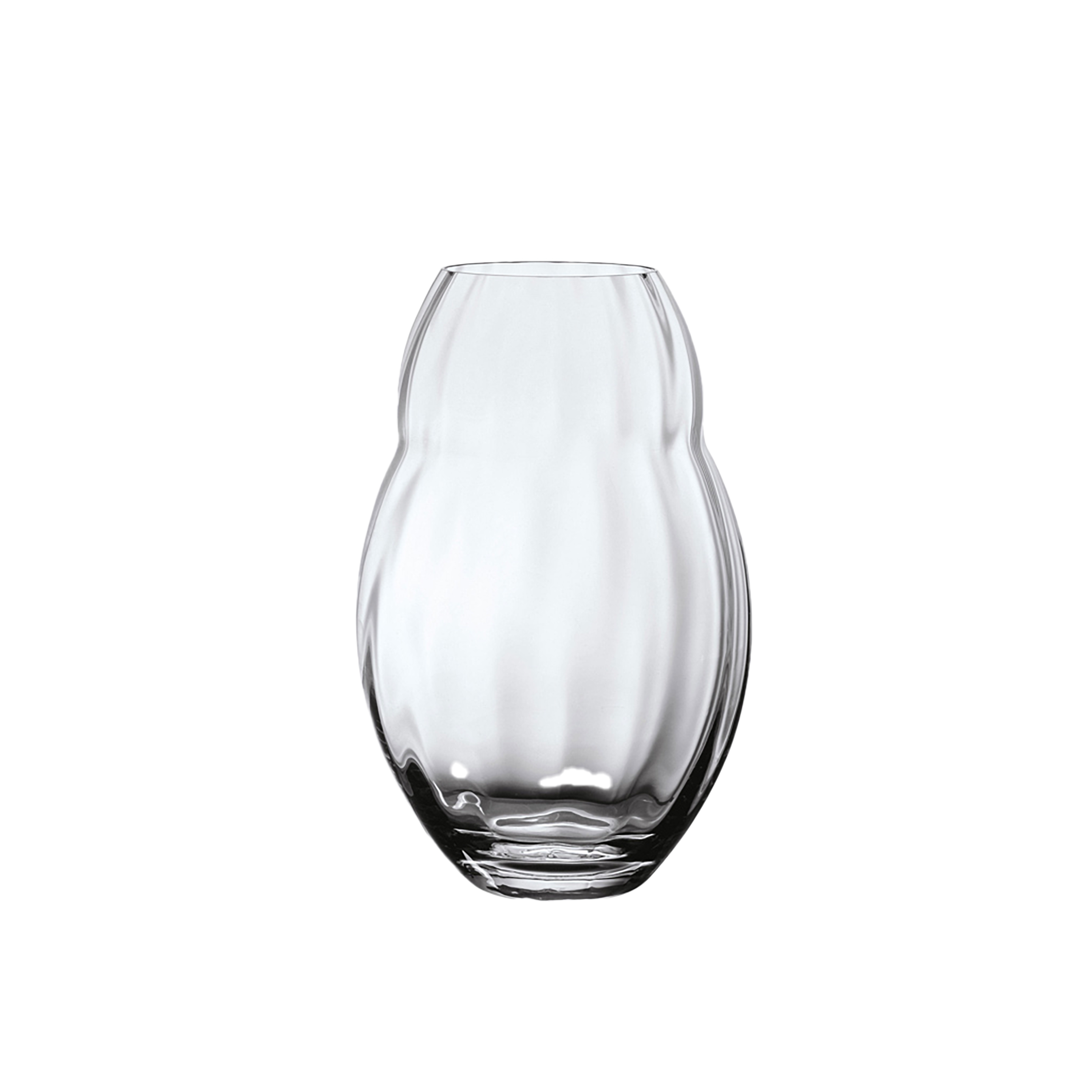 Rose Garden Vase Clear, 5.1'' x 7.9'', crystal glass