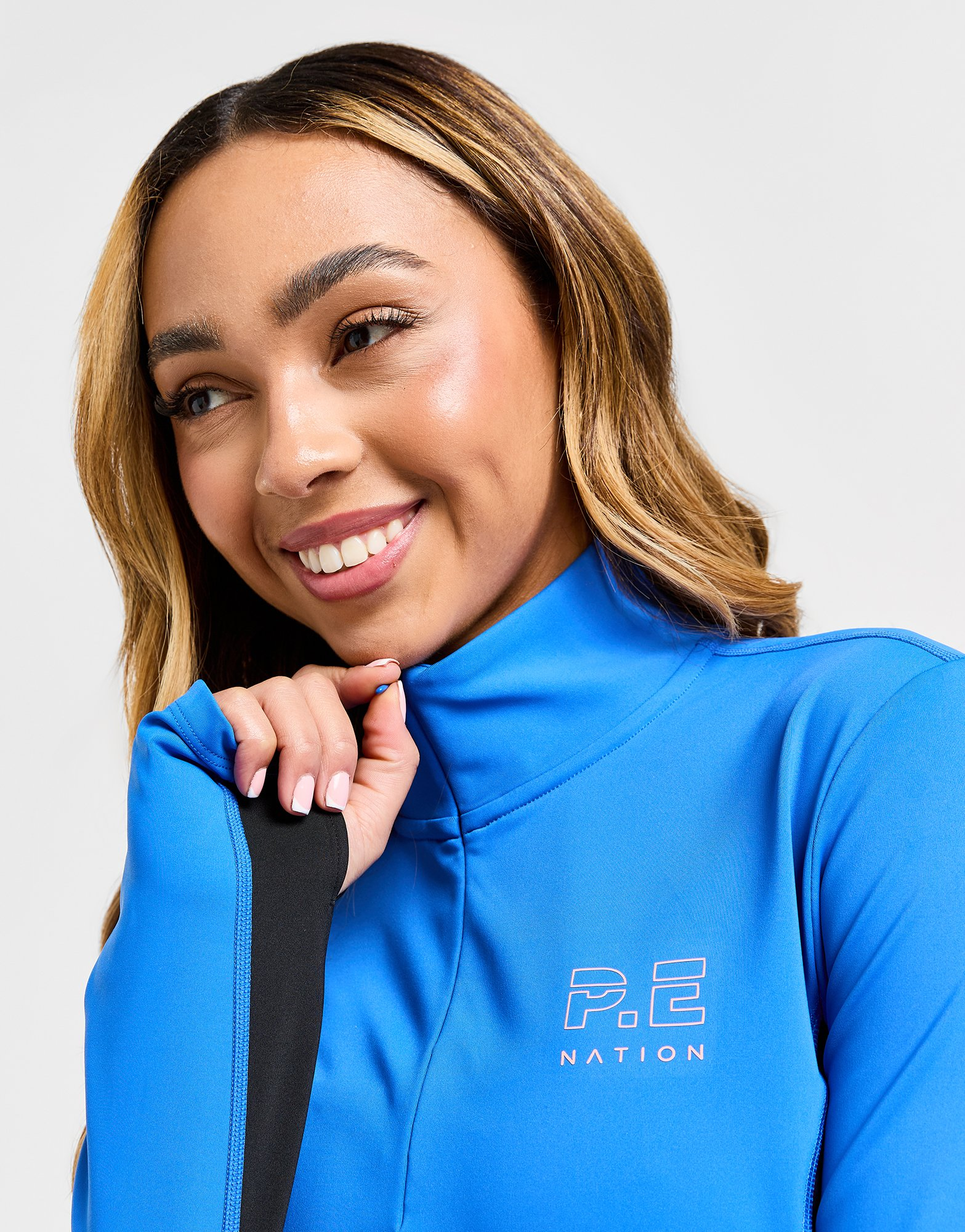 PE Nation Haut Zippé Enduro Colour Block Femme