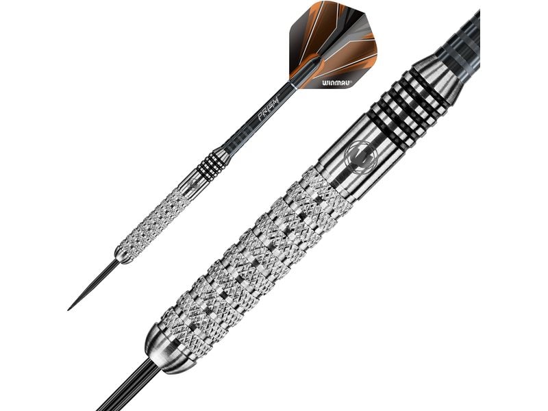 Winmau Dartpfeile Steeldart Barbarian 3 Stück Einfach zu werfende, leistungsstarke Dartpfeile