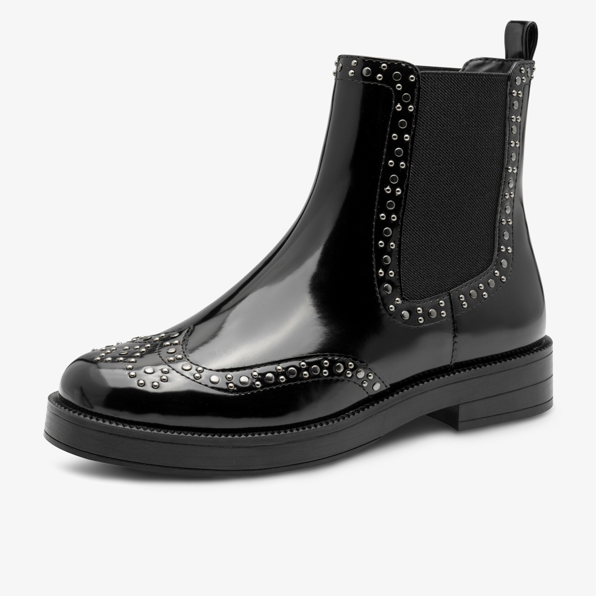 Tamaris Damen Chelsea Boots schwarz