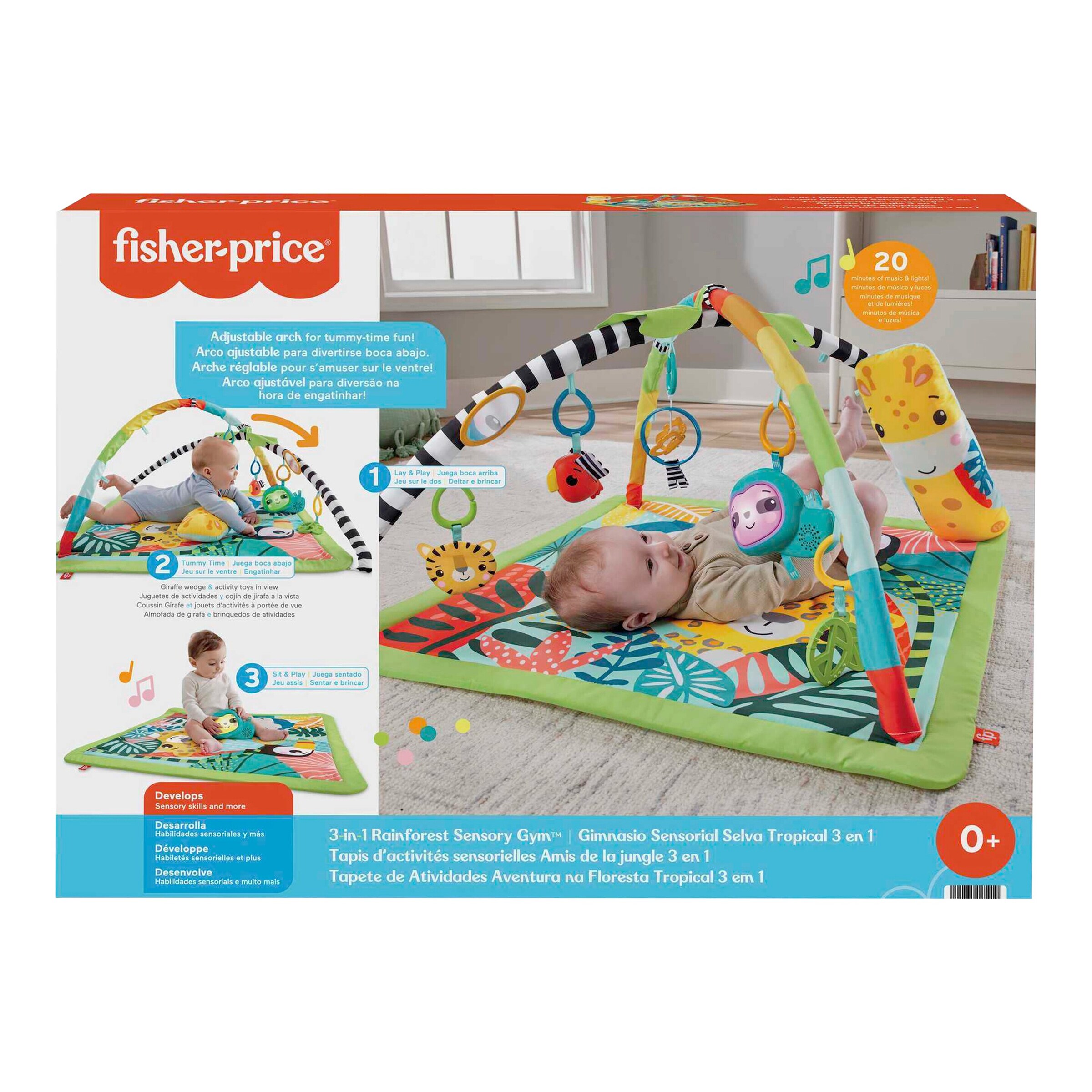 Fisher-Price Spielbogen Rainforest Spieldecke