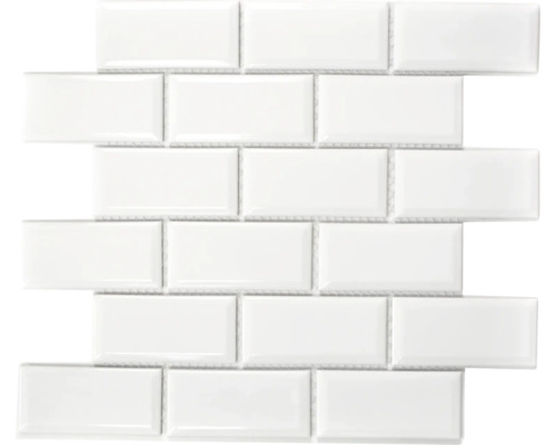 Keramisch mozaïek CG M07W 29,56x29,1 cm wit