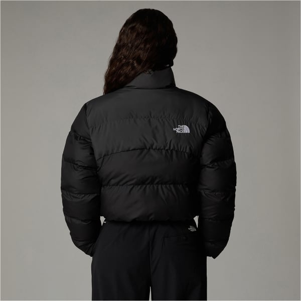 Doudoune THE NORTH FACE W CROPPED SAIKURU TNF BLACK/ASPHALT GREY