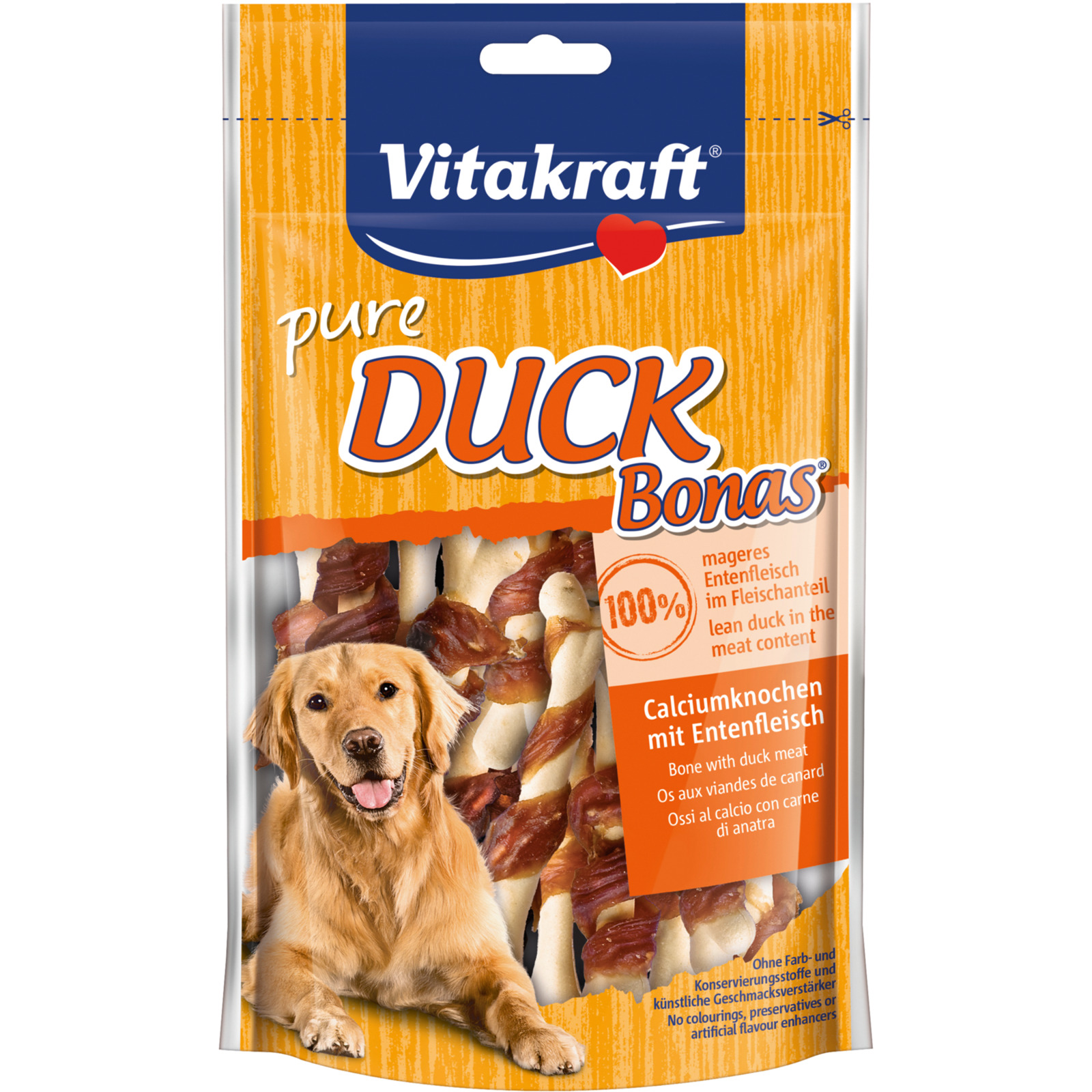 Vitakraft Calciumknochen Ente 80g