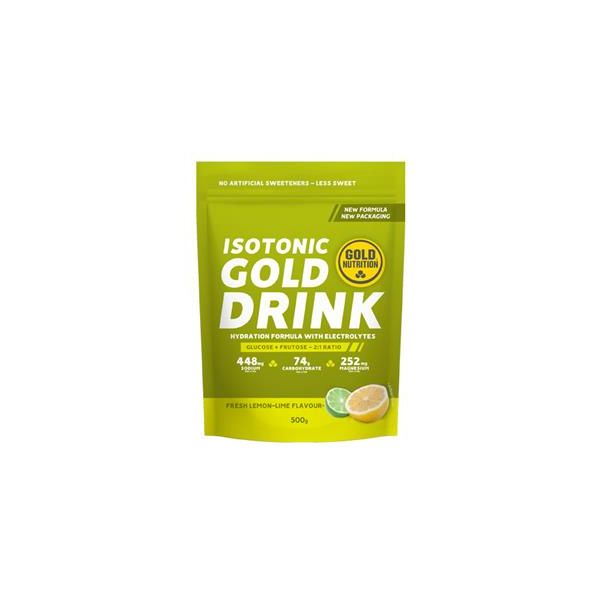 Gold Nutrition Isotonic Gold Drink 500g Lima-limão