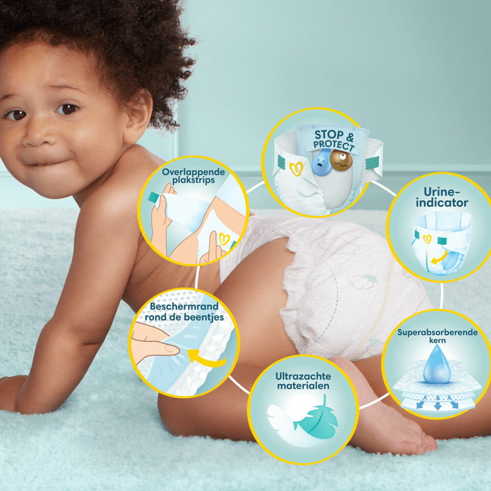 Pampers Premium Protection Luiers Maat 5 (11-16 kg)152 stuks