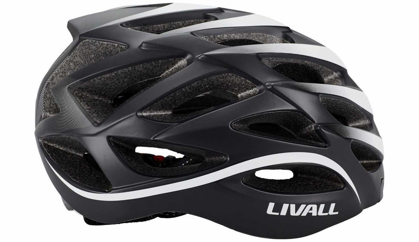 Casque de vélo connecté Livall Bling BH62 - Noir et Blanc