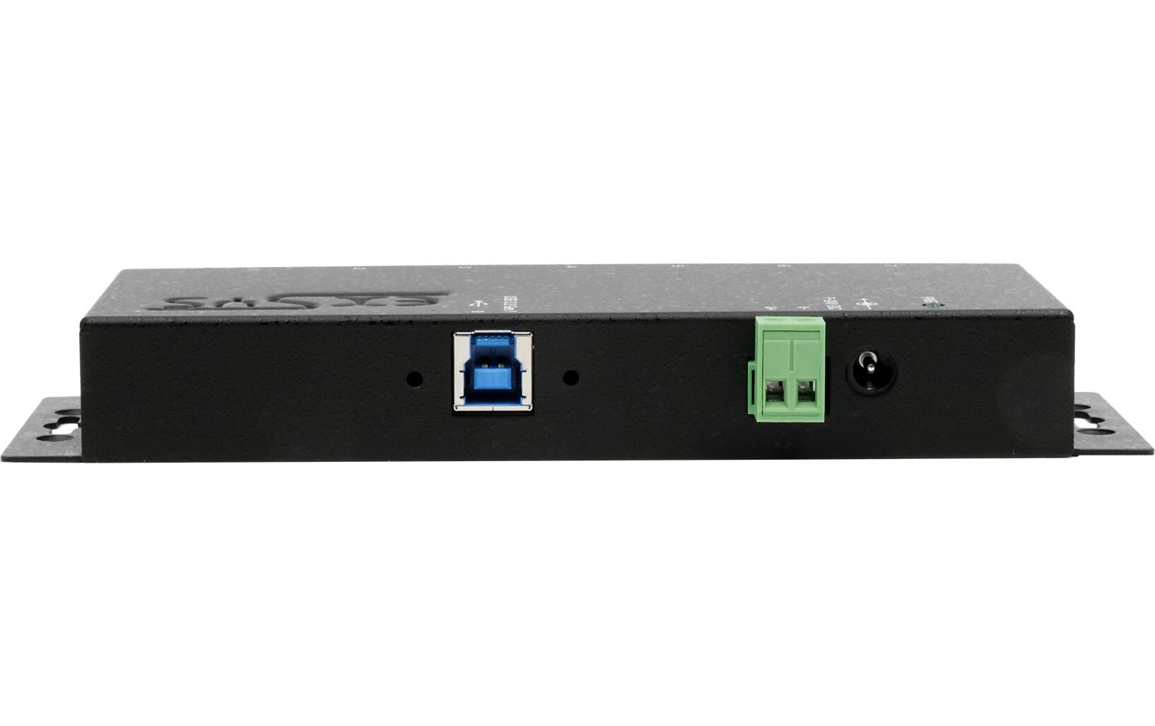 USB-Hub EX-1188HMS-3<br>7-Port USB 3.2 Gen 1 Metall HUB mit 15KV ESD Überspannungsschutz