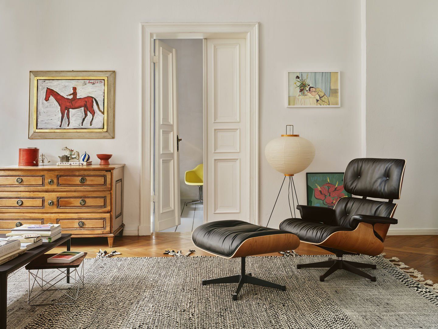 Vitra Eames Lounge Chair & Hocker