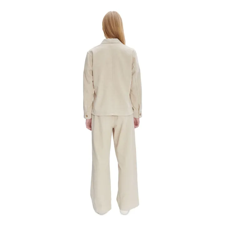 A.P.C. Veste Silvana Coton et Lin | Ecru