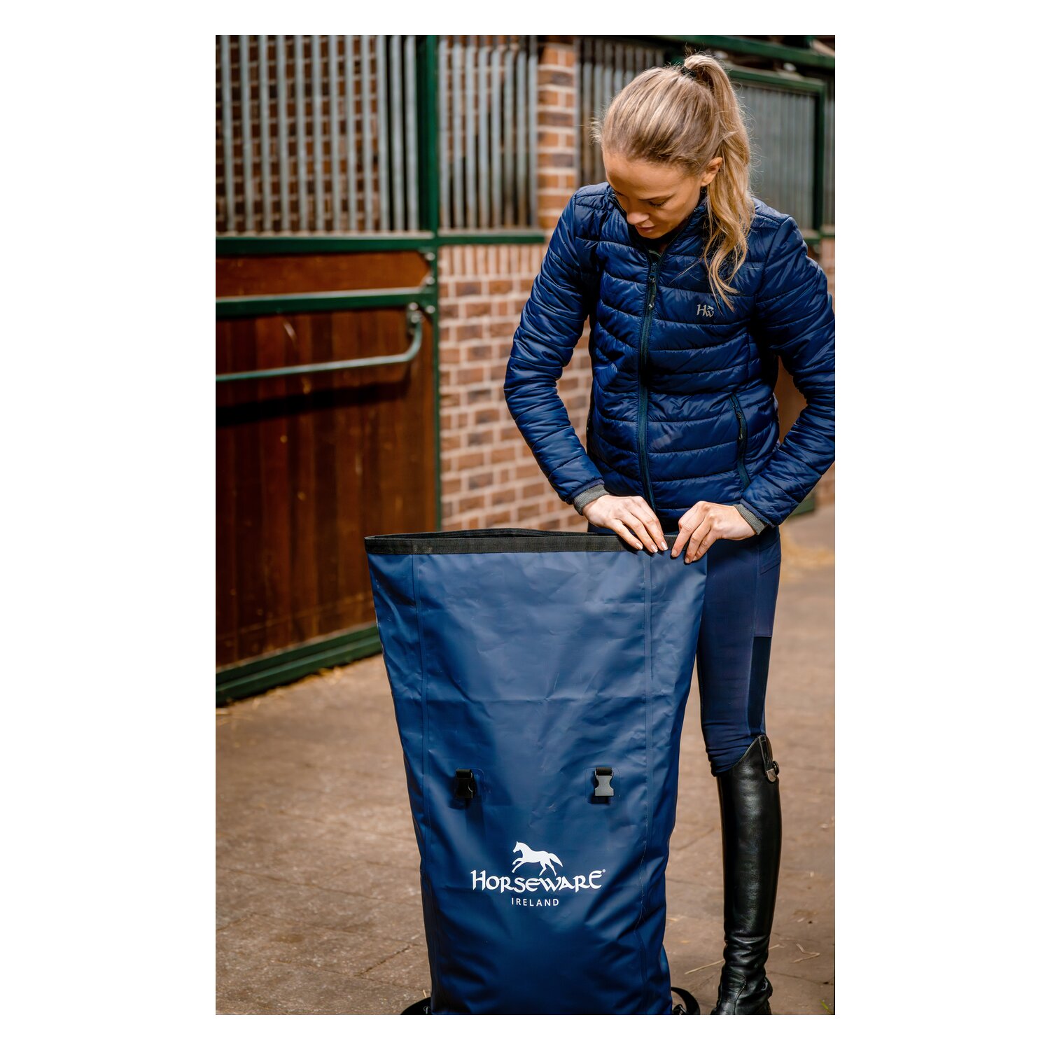HORSEWARE Signature Kit Bag  - navy - M