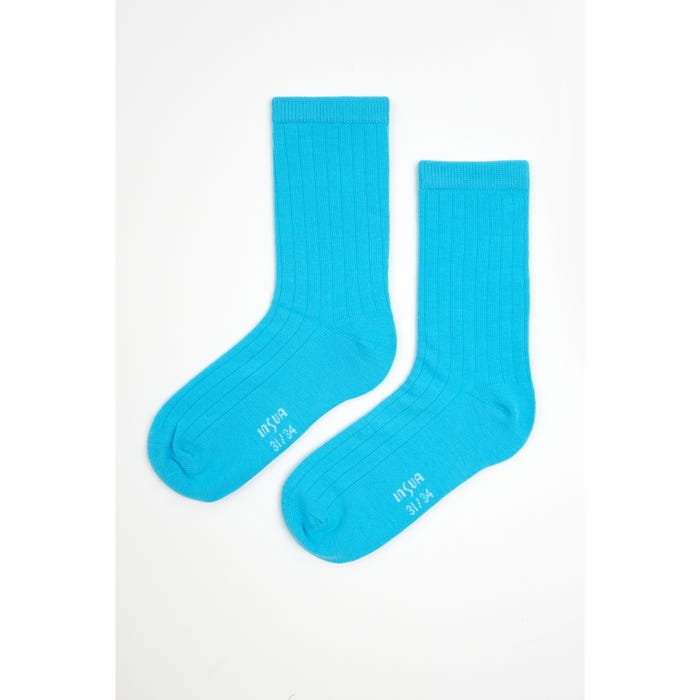 inSua-Kids sokken effen rib - Insua