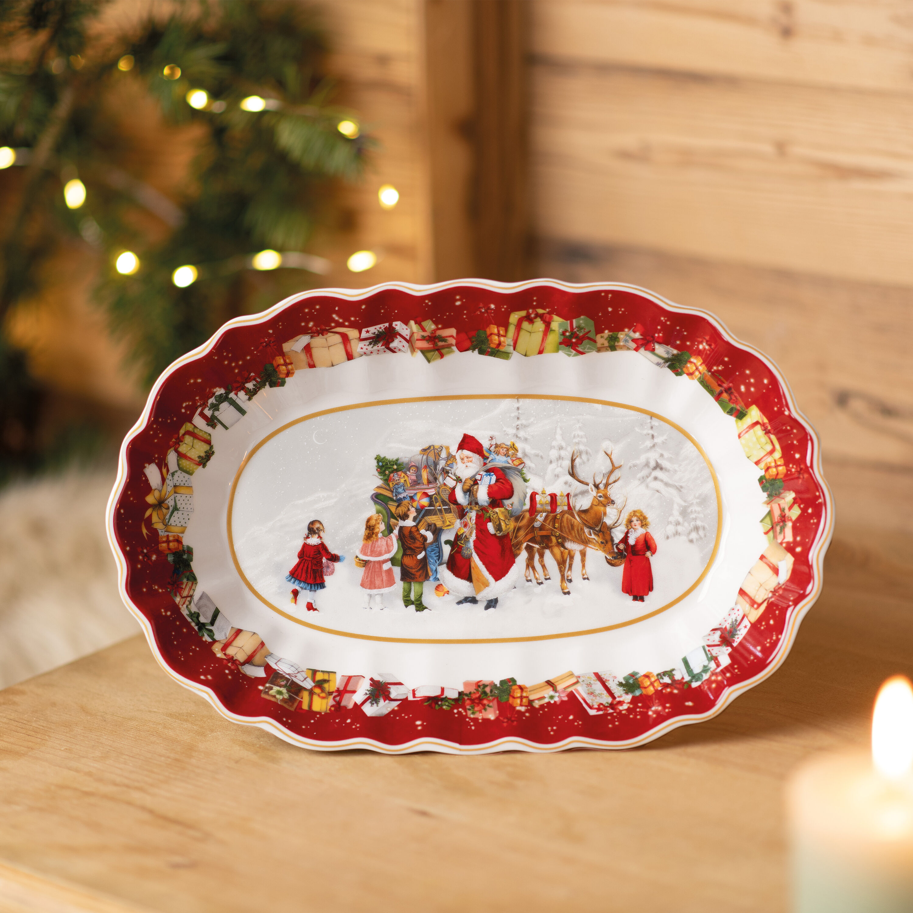 Toy's Fantasy Centerpiece bowl Multi-colored, 14.6 oz, Premium Porcelain